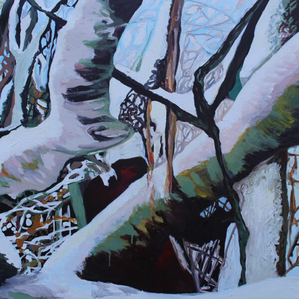 Kunst - Rold in white