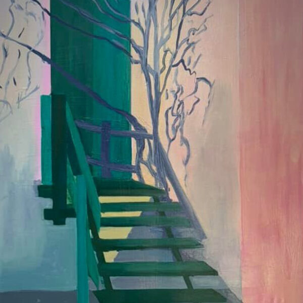 Kunst Skygggen banker på