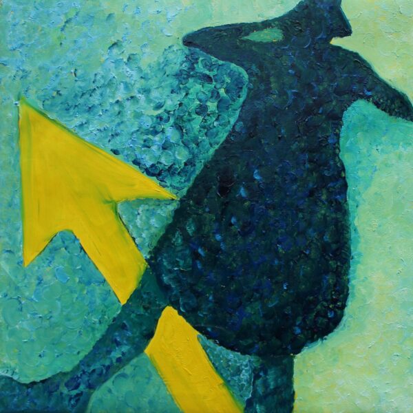 "Heksen" olie 70 x 70