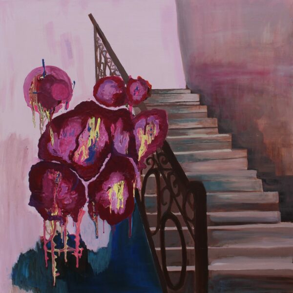 "Det ukendte" akryl 100 x 100