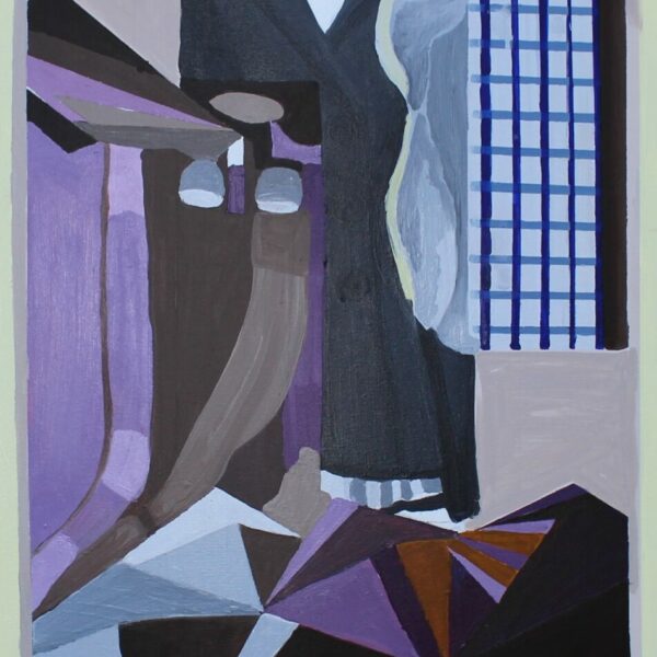 "ANNA" akryl på lærred 60 x 120