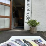 indgang til Grethes væksted/studio i Aalborg