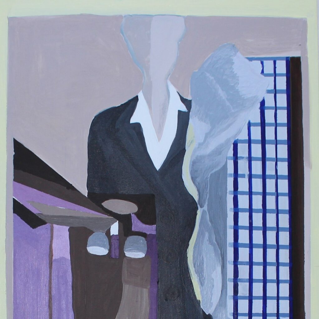 Kunst - Lyserød dag