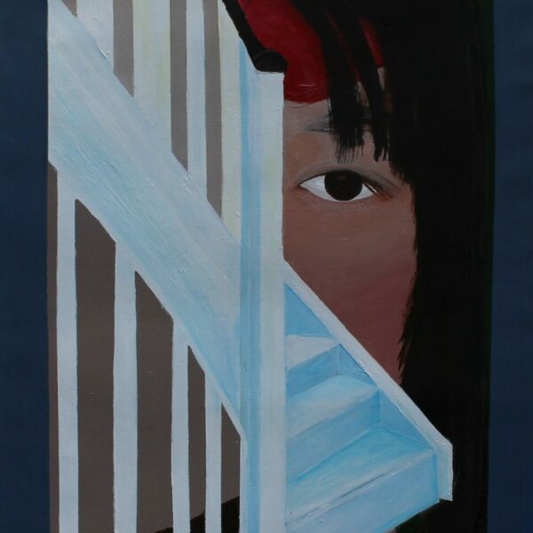 Hana er et akryl maleri på 60 x 120